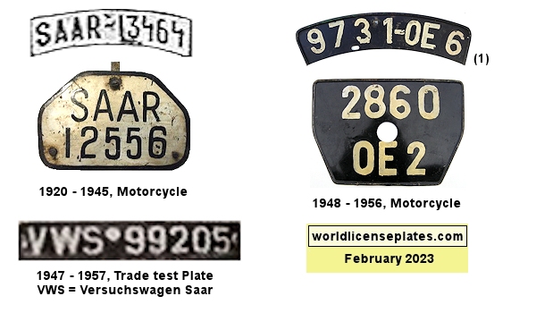 Non-Passenger/Other license plates