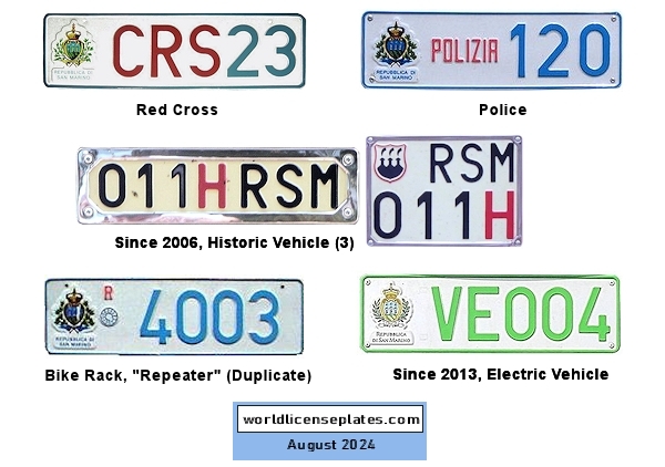 Non-Passenger/Other license plates