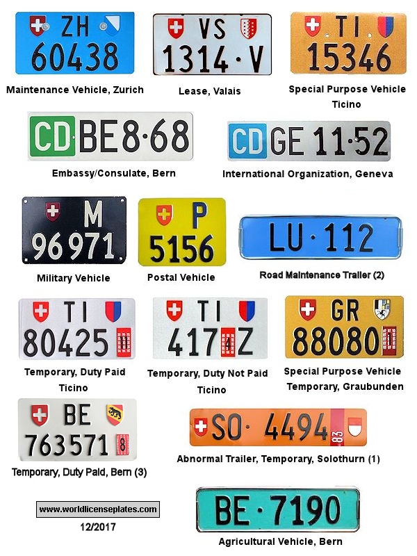 Non-Passenger/Other license plates