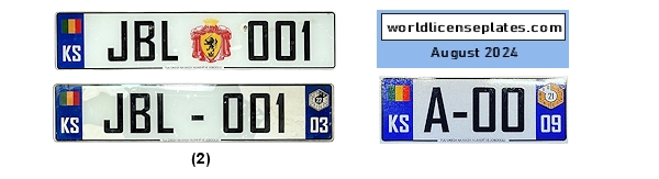 Principality of Kastran license plates
