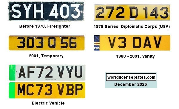 Non-Passenger/Other license plates