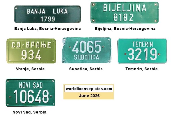 Non-Passenger/Other license plates