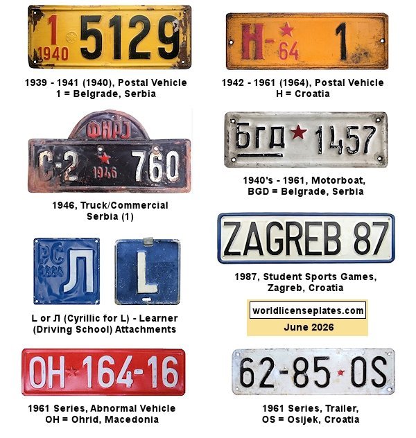 Odds & Ends license plates