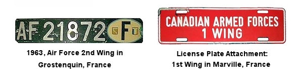 Canadian Forces license plates