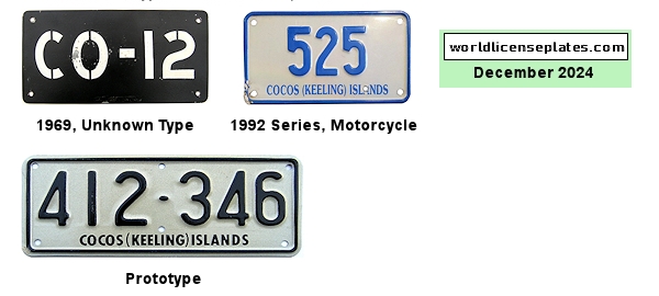 Non-Passenger/Other license plates