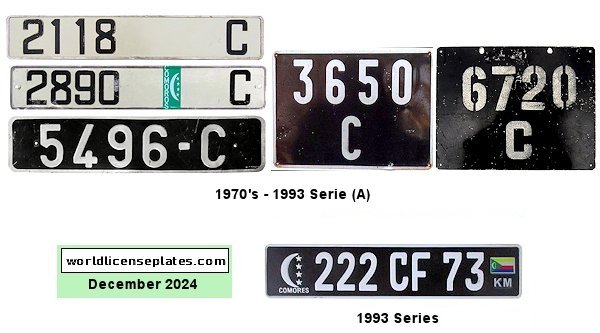 Private/Passenger license plates