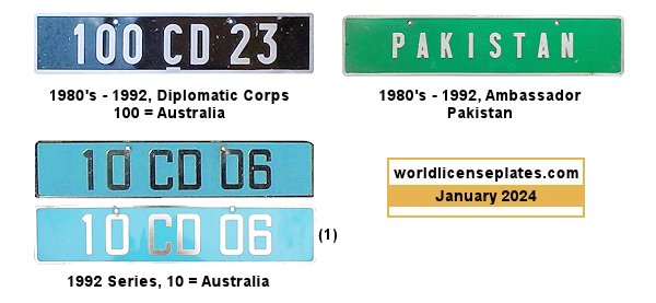 Non-Passenger/Other license plates
