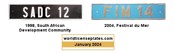 Odds & Ends license plates