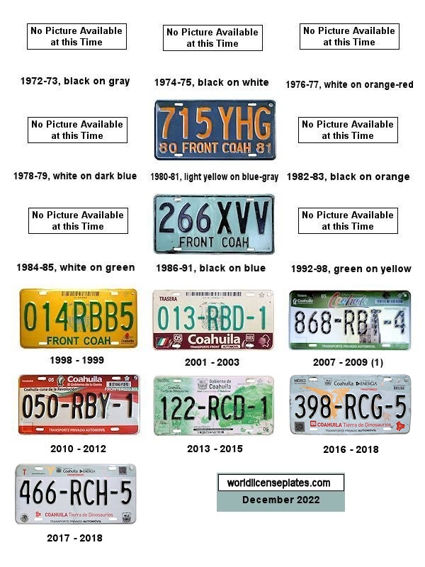 Private/Passenger - Border Zone license plates