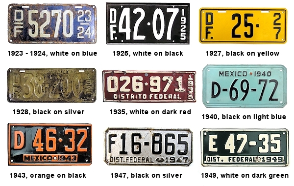 Plate History license plates