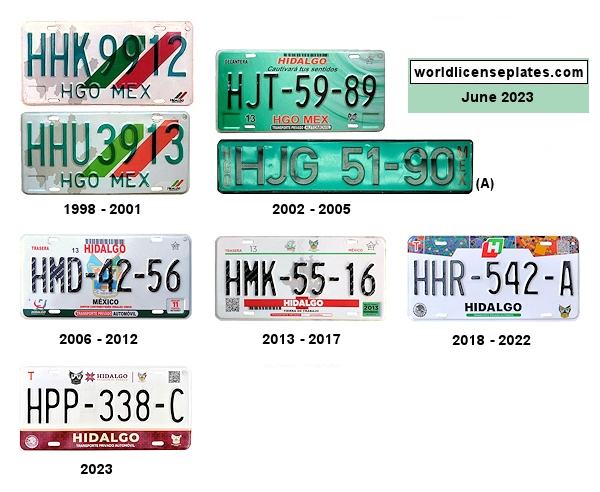 Private/Passenger license plates