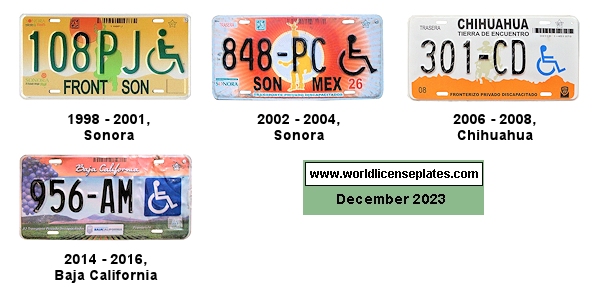 Handicapped/Disabled license plates