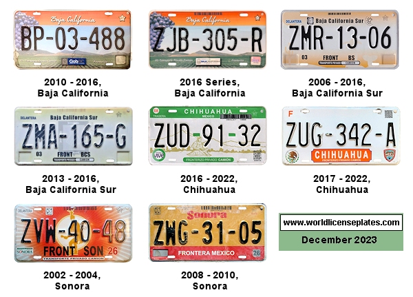 Truck (Private) license plates