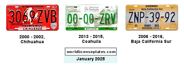 Truck (Commercial) license plates