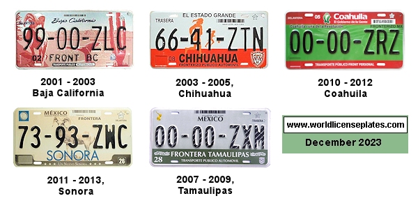 Taxi license plates