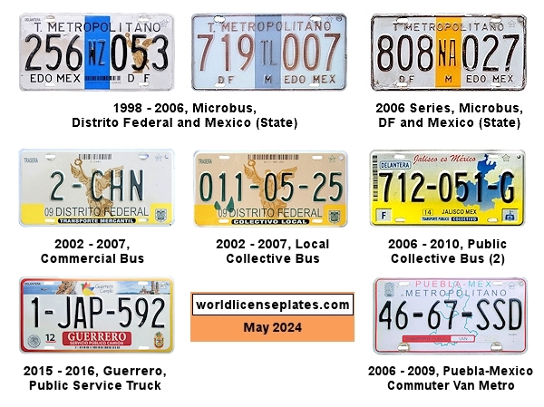 Public Service (Miscellaneous) license plates