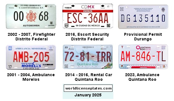 Miscellaneous, Other license plates