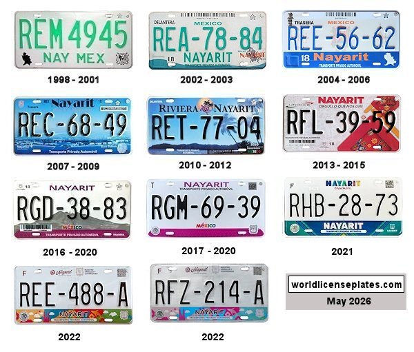 Private/Passenger license plates