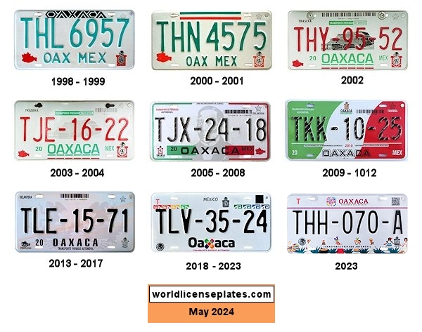 Private/Passenger license plates