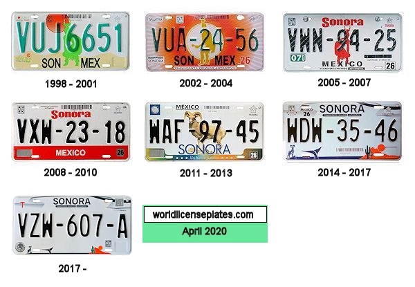 Private/Passenger license plates