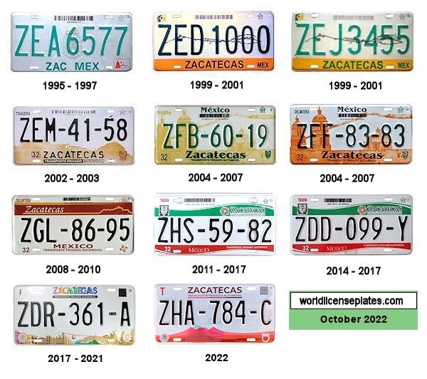 Private/Passenger license plates