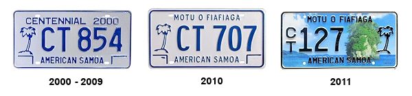 Commercial Truck license plates