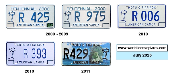 Rental Vehicle license plates