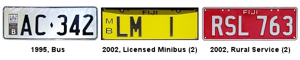 Public Service license plates