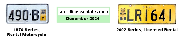 Rental license plates