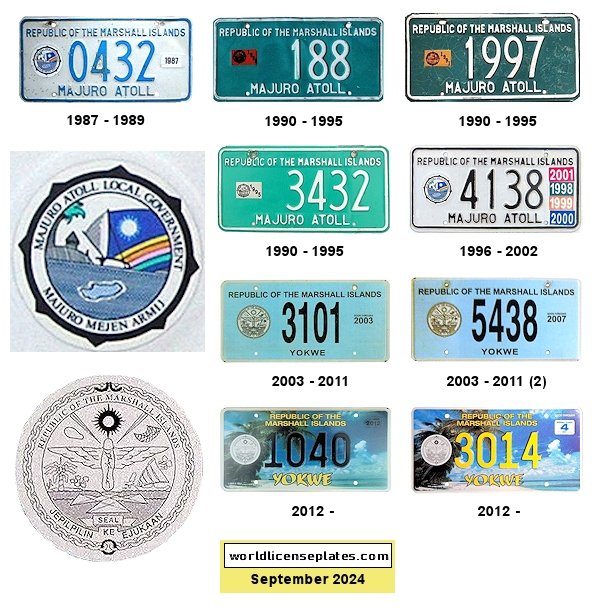 Private/Passenger license plates