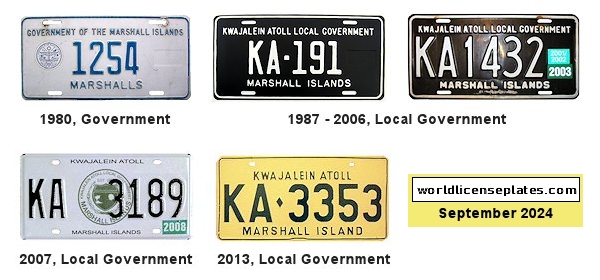 Non-Passenger/Other license plates