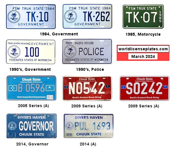 Non-Passenger/Other license plates