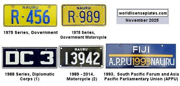 Non-Passenger/Other license plates