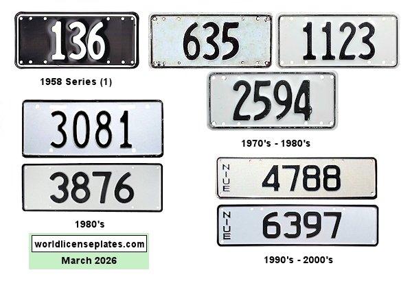 Private/Passenger license plates
