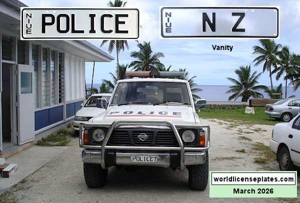 Non-Passenger/Other license plates