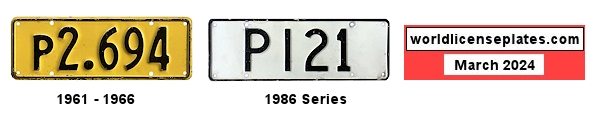 Non-Passenger/Other license plates