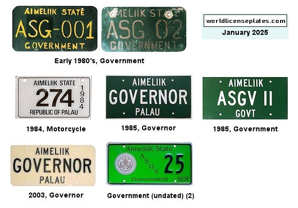 Non-Passenger/Other license plates