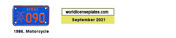 Non-Passenger/Other license plates