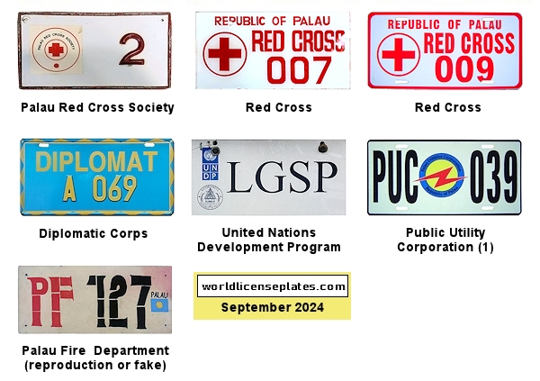 Non-Passenger/Other license plates