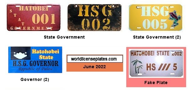 Non-Passenger/Other license plates