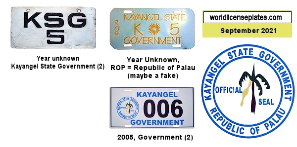 Non-Passenger/Other license plates