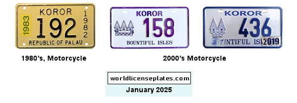 Non-Passenger/Other license plates