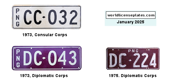 Non-Passenger/Other license plates