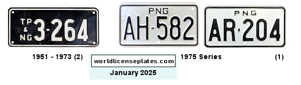 Motorcycle license plates