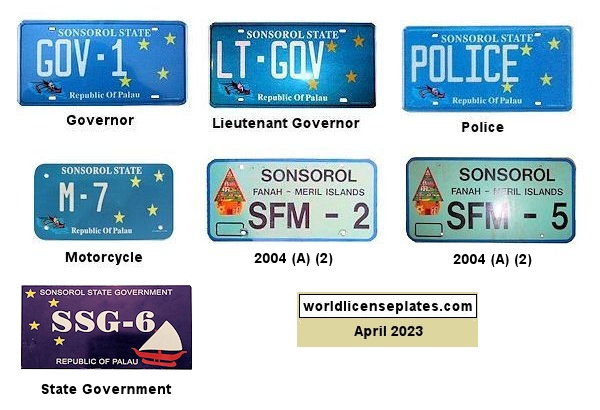 Non-Passenger/Other license plates