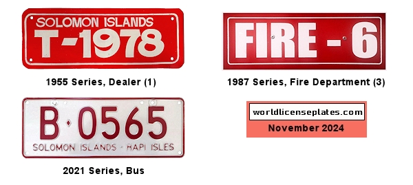 Non-Passenger/Other license plates
