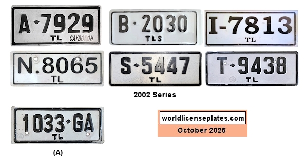 Motorcycle license plates