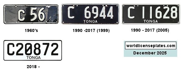 Private/Passenger license plates
