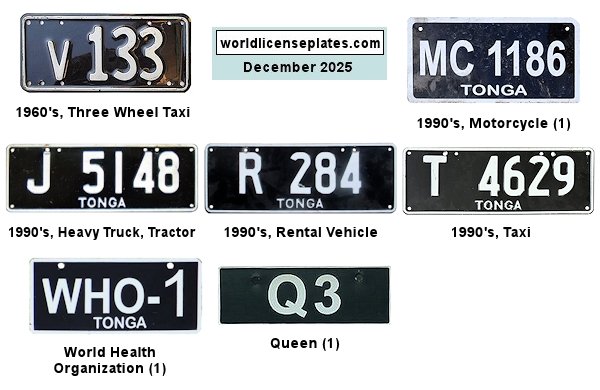 Non-Passenger/Other license plates