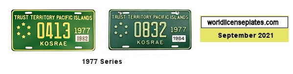 Micronesia license plates